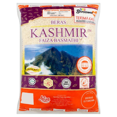 Faiza Kashmir Basmathi 10kg