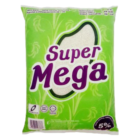 Super Mega Beras Tempatan 10kg