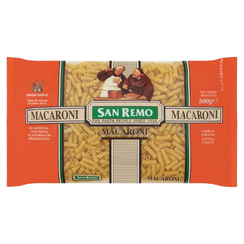 San Remo Macaroni 500gm