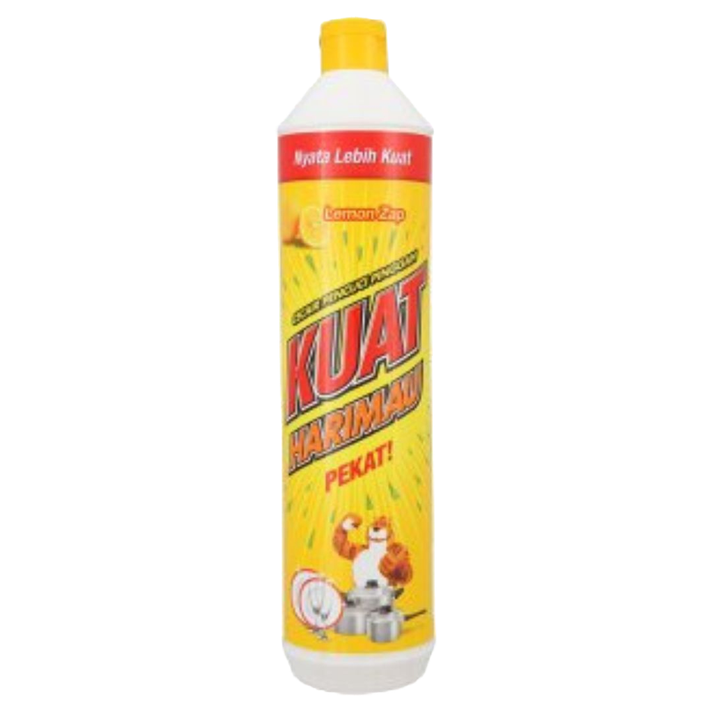 Kuat Harimau Dishwash Liquid Lemon 900ml