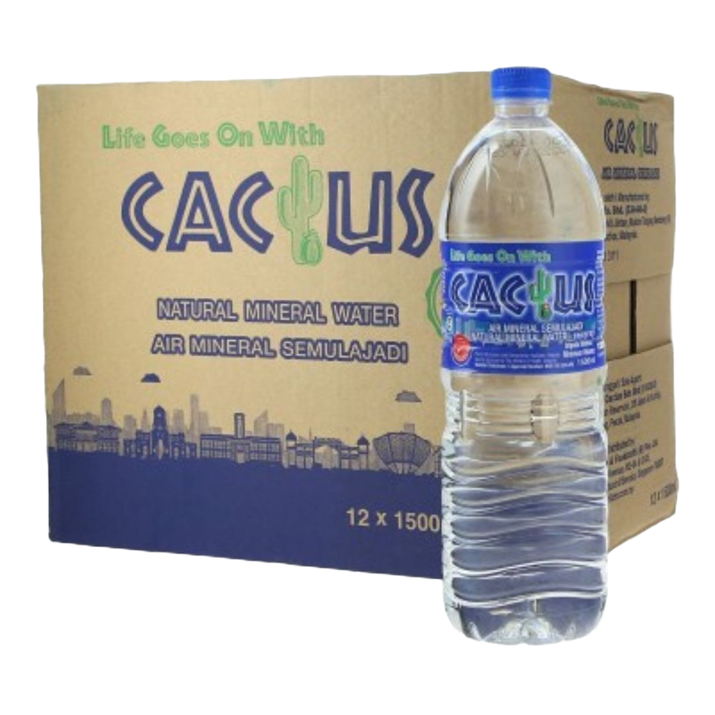 Cactus Mineral Water 1.5L