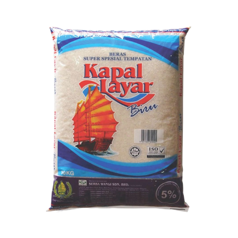 Kapal Layar Beras Tempatan 10kg