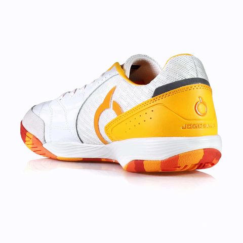 ORTUSEIGHT JOGOSALA VANQUISH WHITE MUSTARD ORTRANGE FUTSAL SHOES