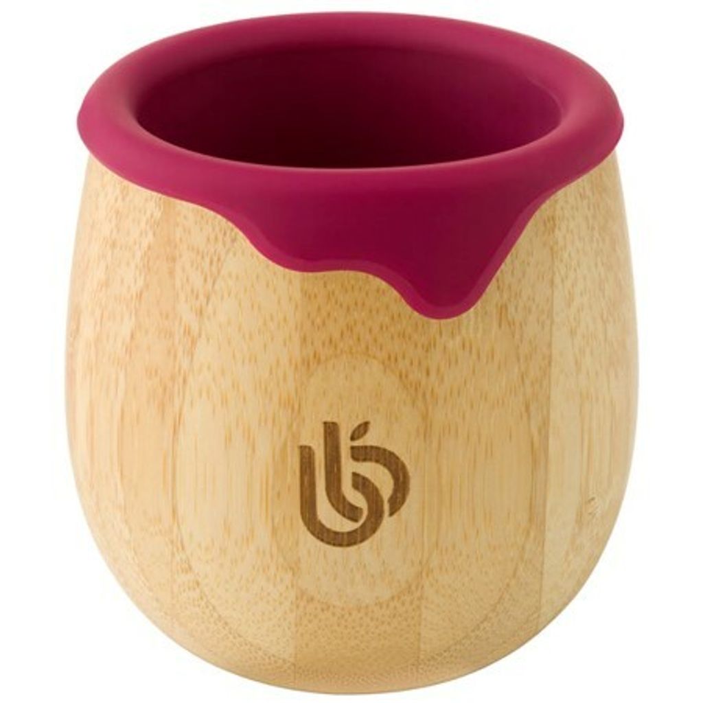 Bamboo Sippy Cup_Cherry