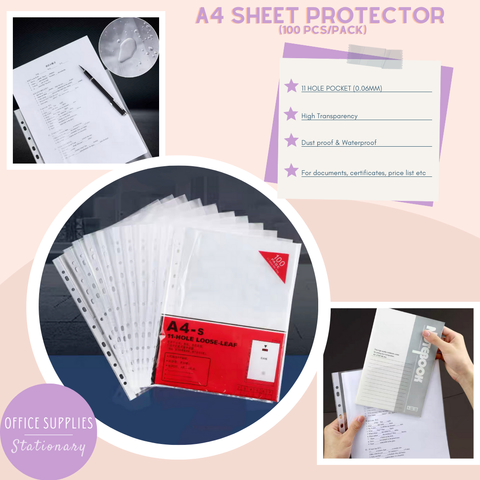A4 Sheet Protector