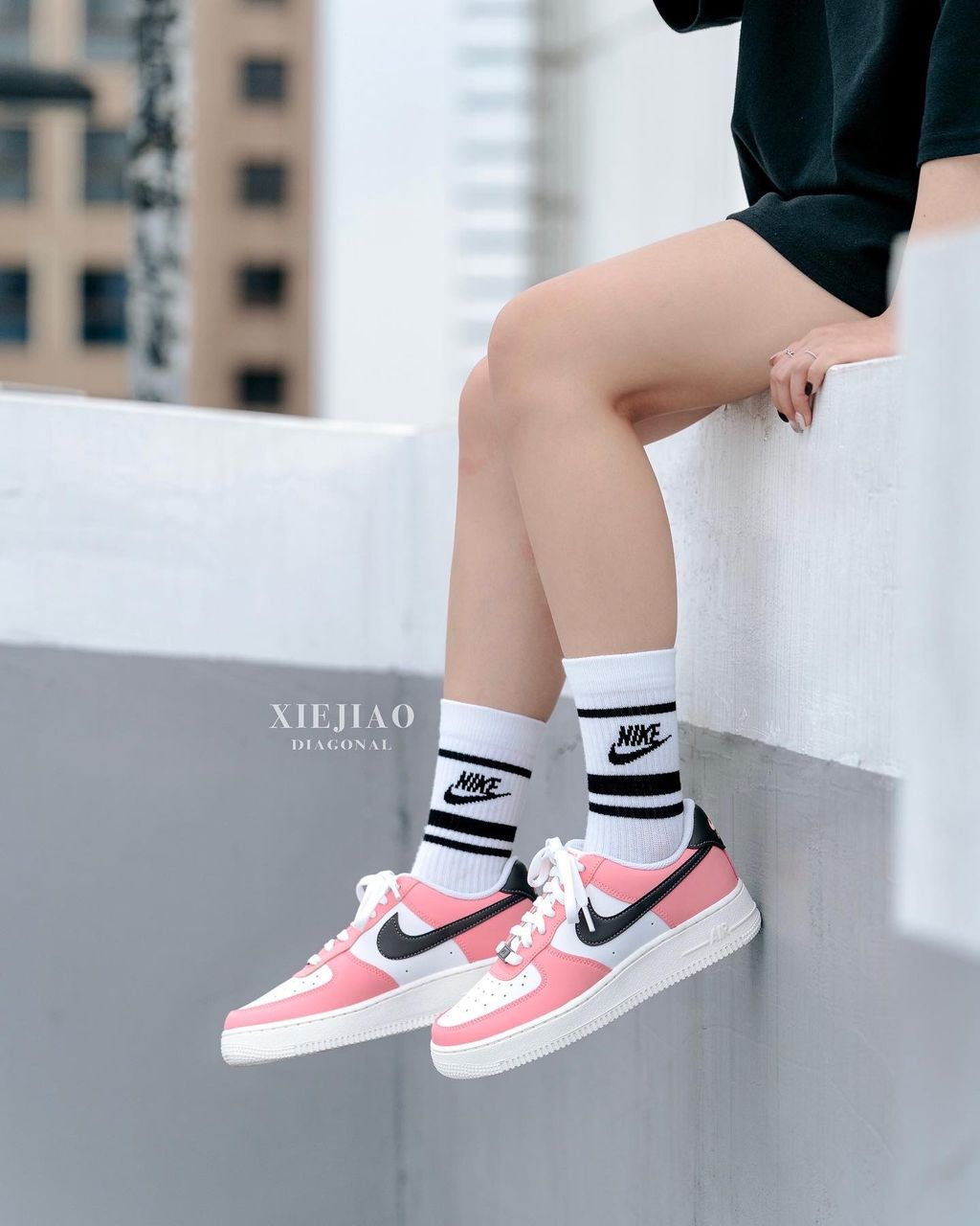 Nike Air Force 1 Low White Black FQ6848-101