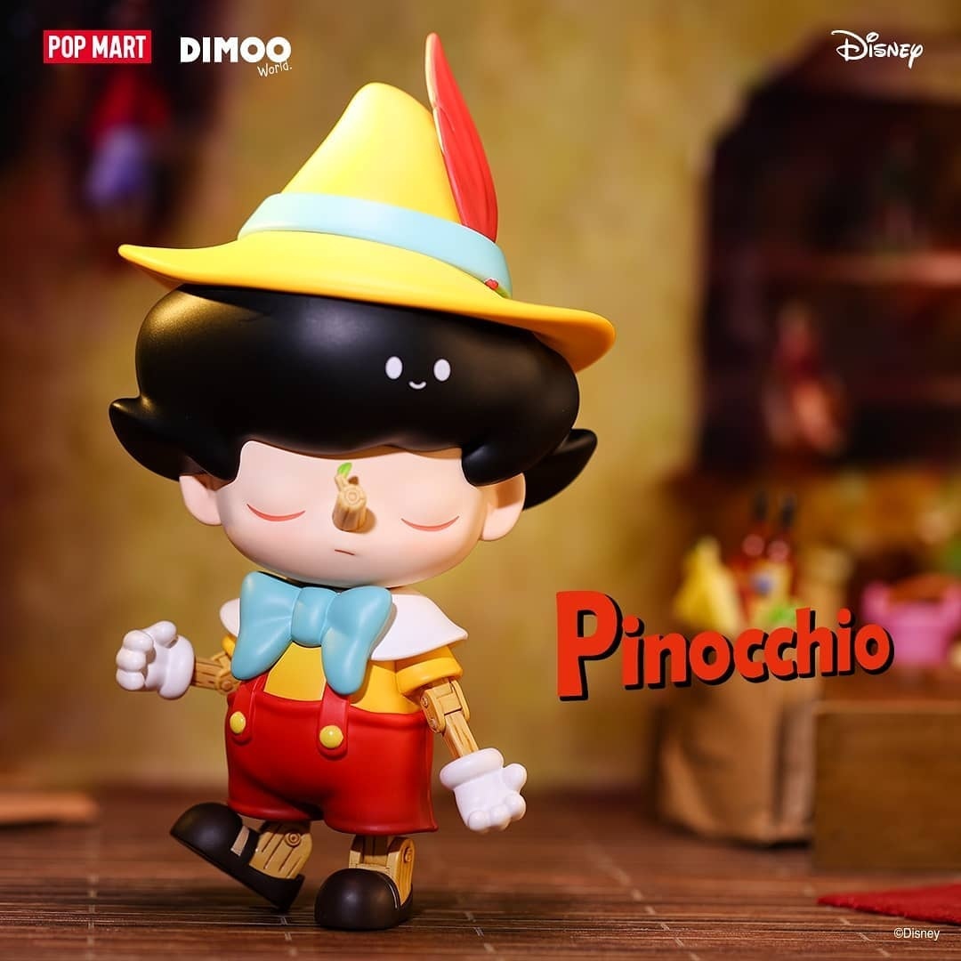 POPMART Dimoo Disney Pinocchioピノキオビッグサイズ