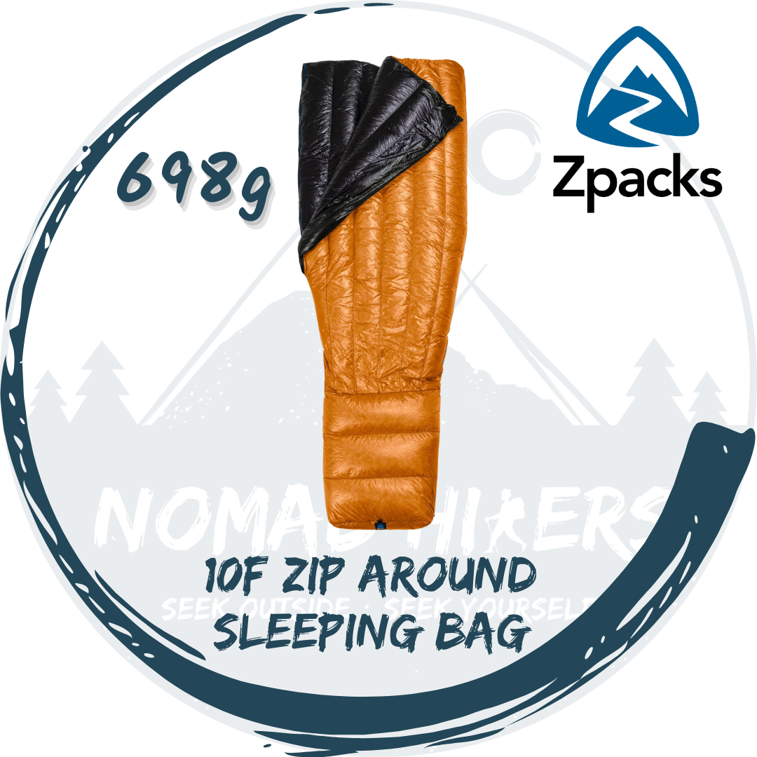 10F Zip Around Sleeping Bag