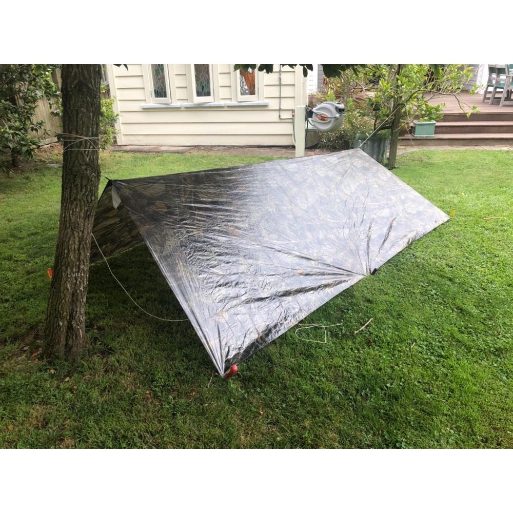 Zpacks 7' x 9' Flat Tarp 139g 超輕量天幕Ultralight DCF Zpacks 7' x 9' Flat Tarp 139g 超輕量天幕Ultralight DCF