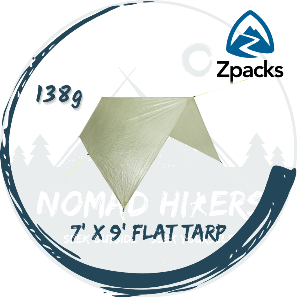 Zpacks 7' x 9' Ultralight DCF Flat Tarp 138g 超輕量天幕