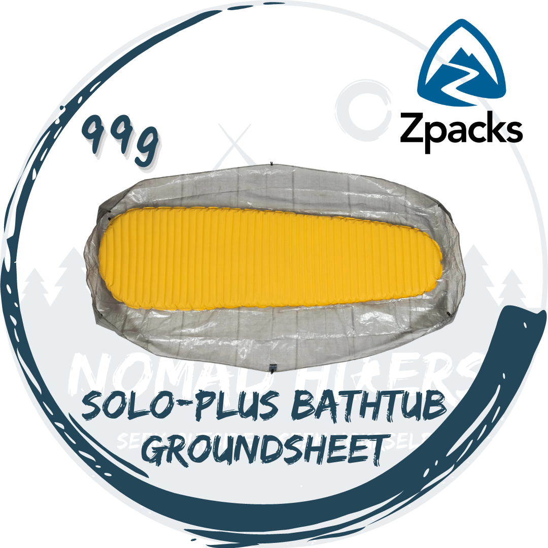 Zpacks Solo-Plus Bathtub Groundsheet 單人加大款浴缸型地布