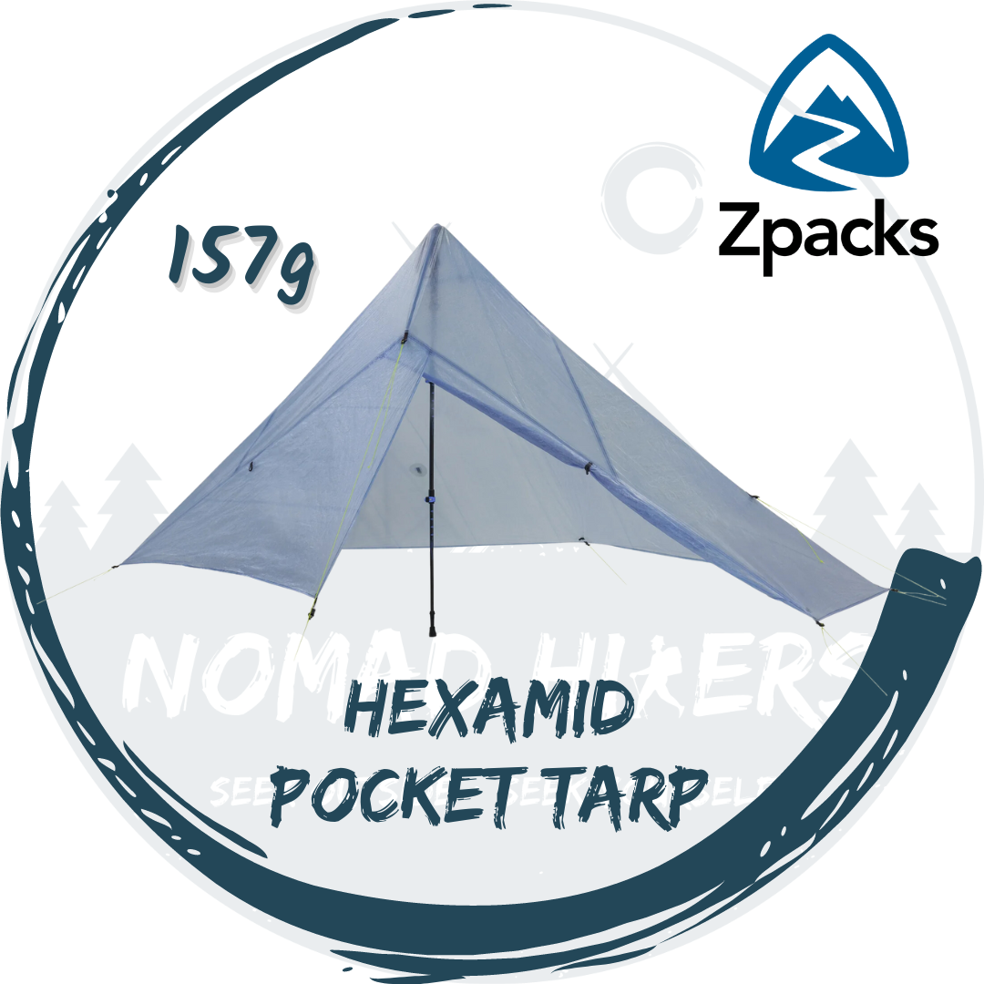 Zpacks Hexamid Pocket Tarp RD 157g 超輕量口袋型天幕帳附開門 Zpacks Hexamid Pocket Tarp RD 157g 超輕量口袋型天幕帳附開門