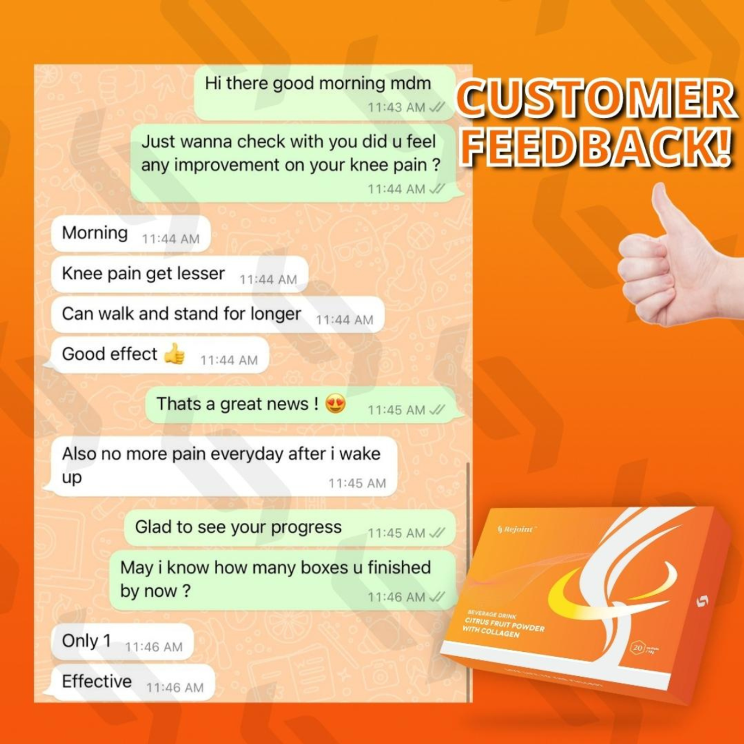 Colljoint - Customer Feedback