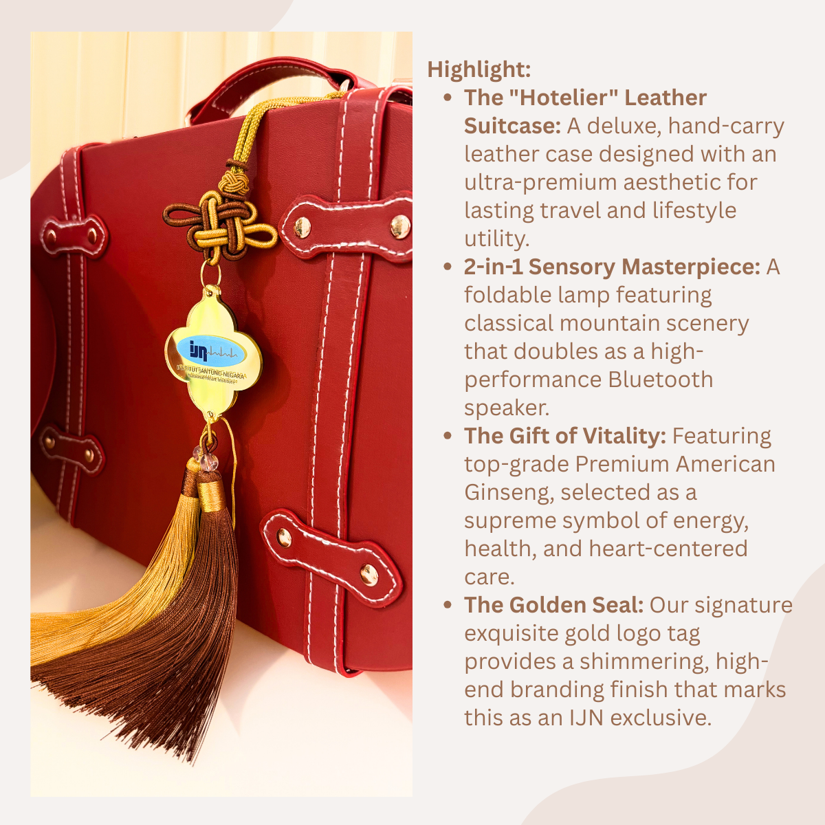 exquisite-gold-logo-tag-on-premium-leather-suitcase-ijn-branding