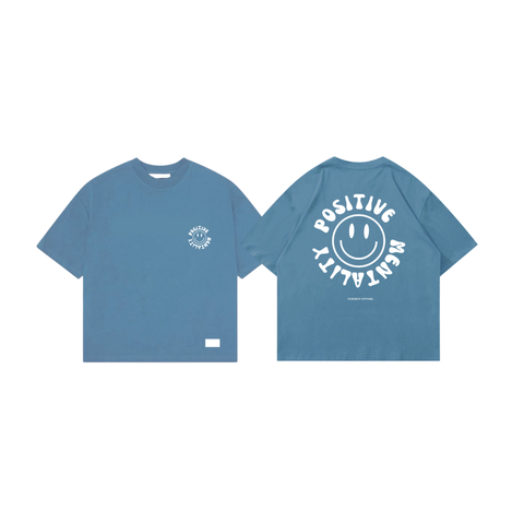 Smiley Steel Blue