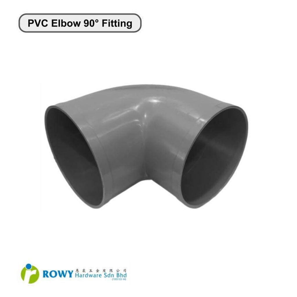 pvc elbow 90 degree 15 mm - 155 mm