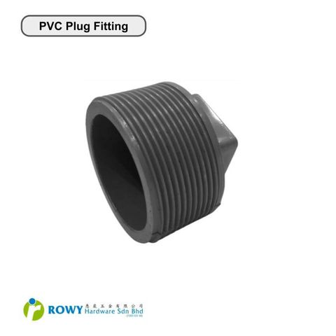 plug fitting pvc 1/2 inch - 2 inch