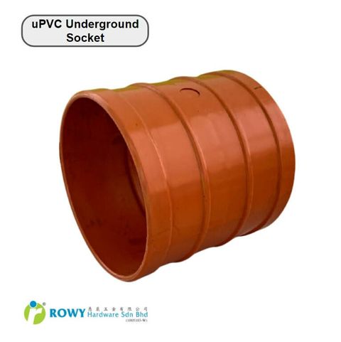 upvc brown underground socket fitting